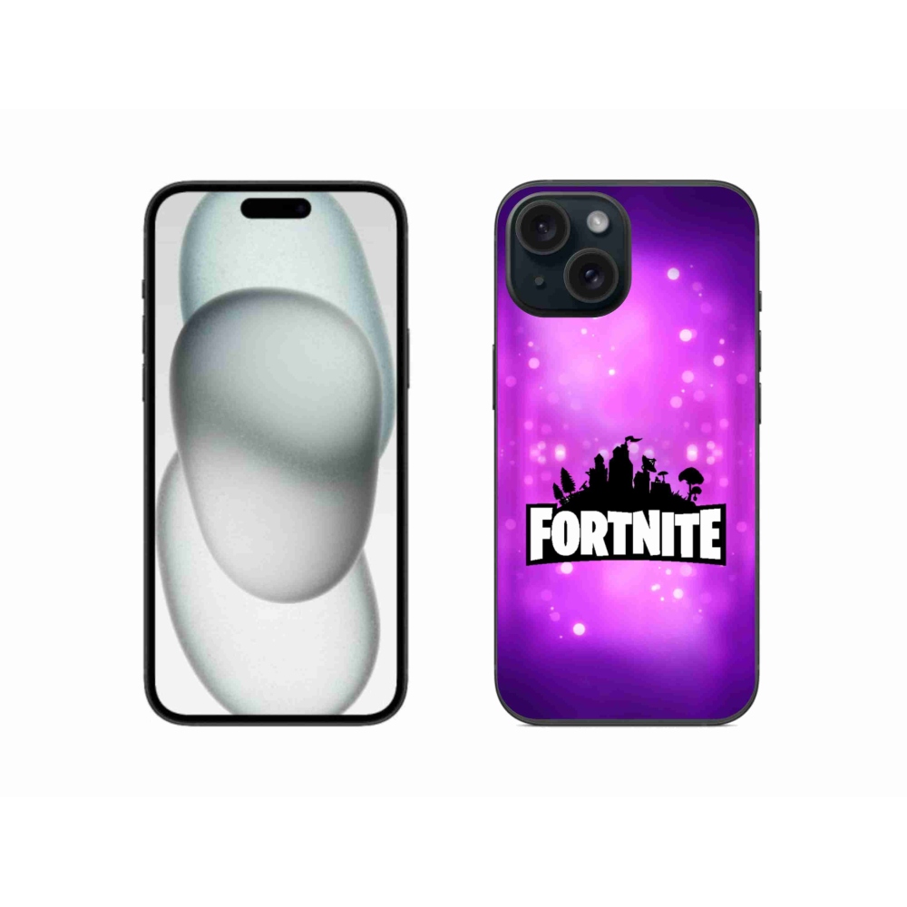 Gélový kryt mmCase na iPhone 15 - fortnite 2