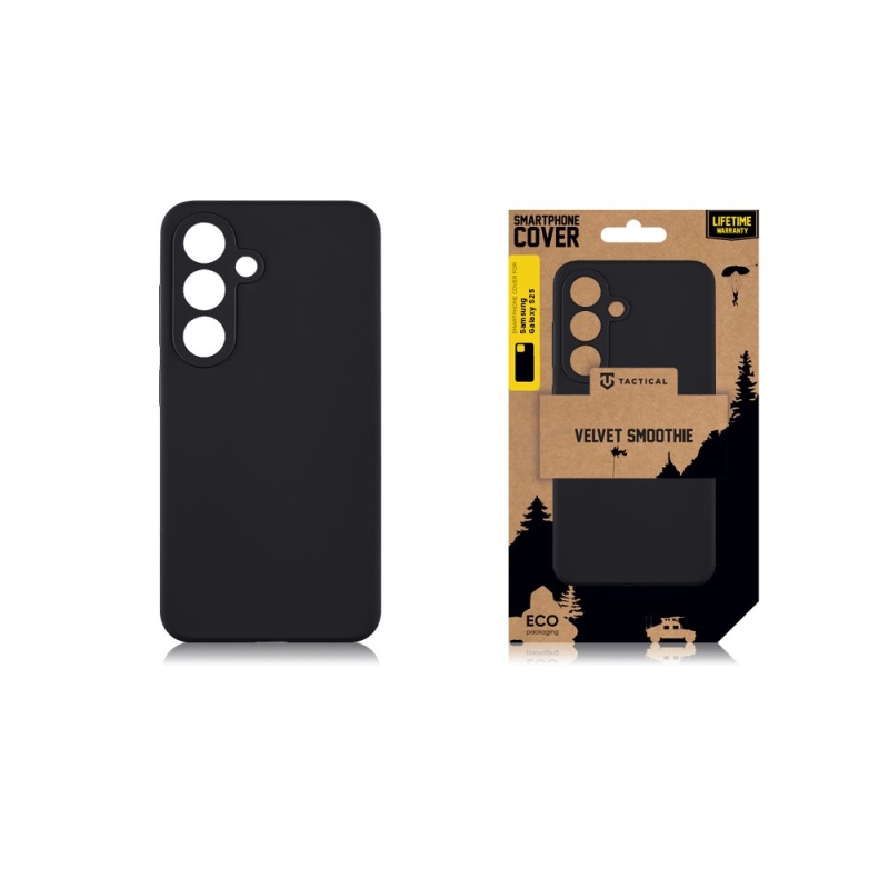 Tactical Velvet Smoothie Kryt pre Samsung Galaxy S25 Asphalt