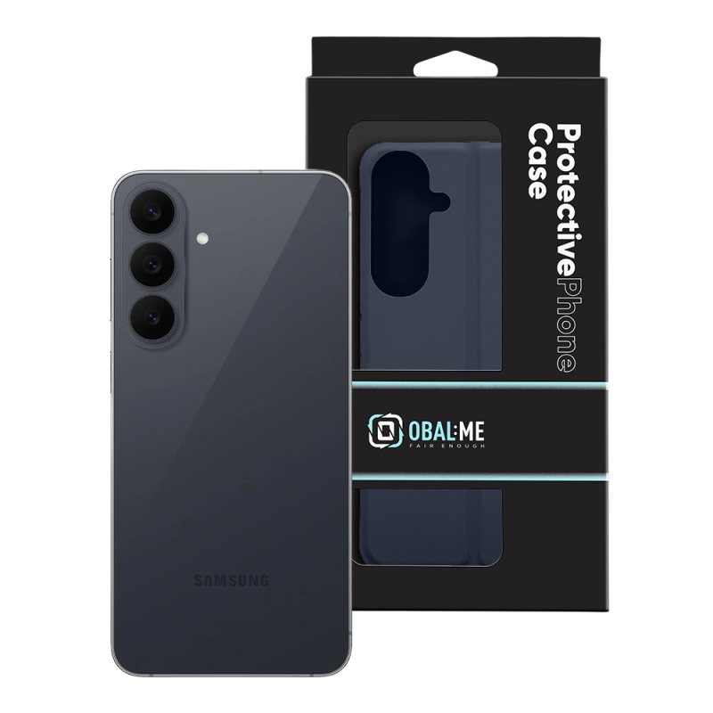 OBAL:ME SmoothTouch puzdro pre Samsung Galaxy S26 FE, tmavomodré