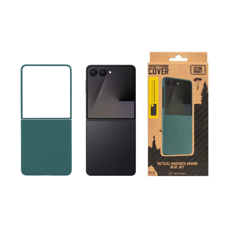 Taktický kryt MagForce Aramid pre Samsung Galaxy Z Flip 7 Blue Jay
