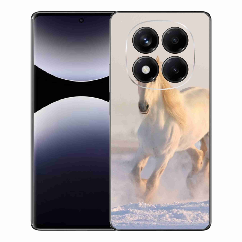 Gélový kryt mmCase na Xiaomi Redmi Note 14 Pro - kôň v snehu