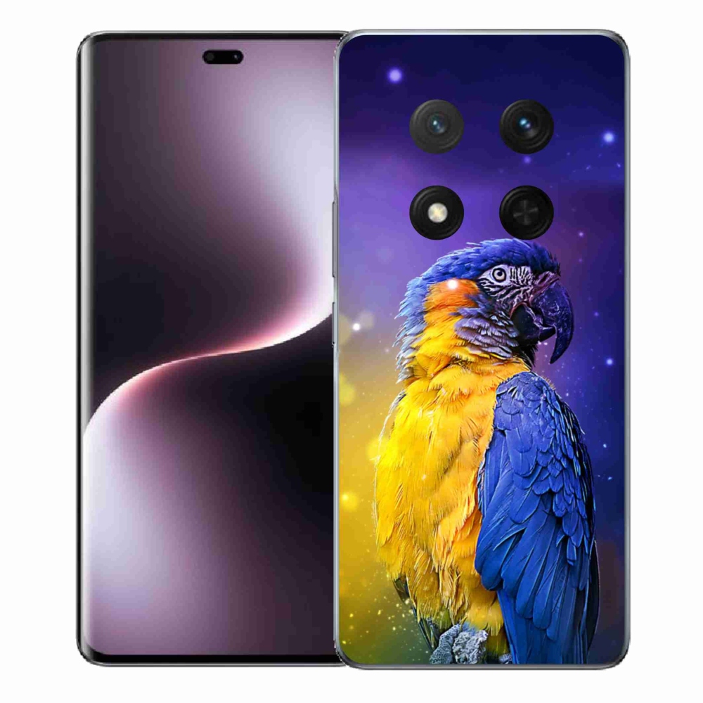 Gélový kryt mmCase na Honor Magic 7 Lite 5G - papagáj ara 1