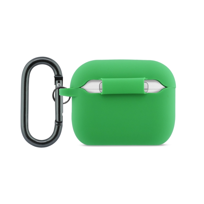 Lacoste Liquid Silicone Croc Logo Case pre AirPods Pro 3 Green