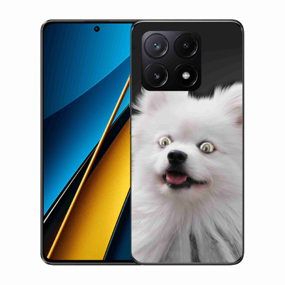 Gélový kryt mmCase na Xiaomi Poco X6 Pro 5G - biely špic