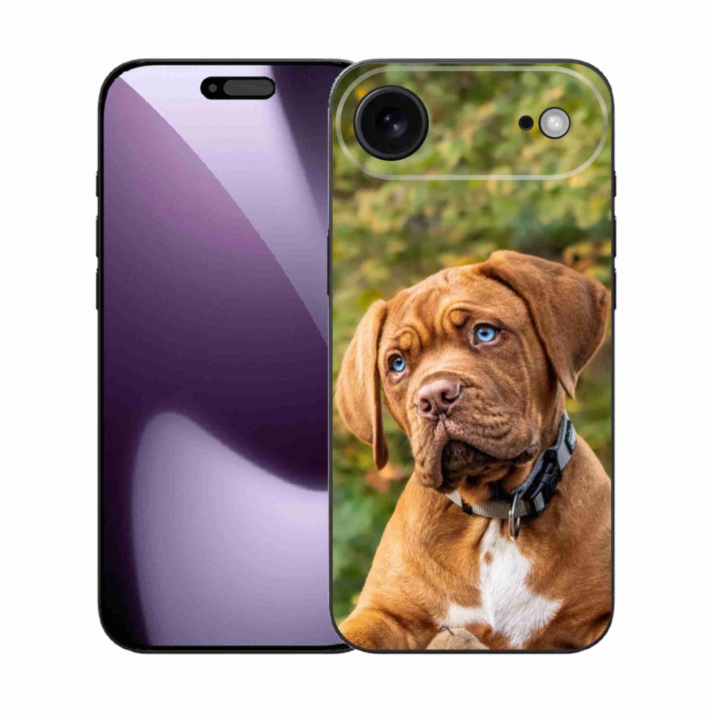 Gélový kryt mmCase na iPhone 17 Air - šteňa