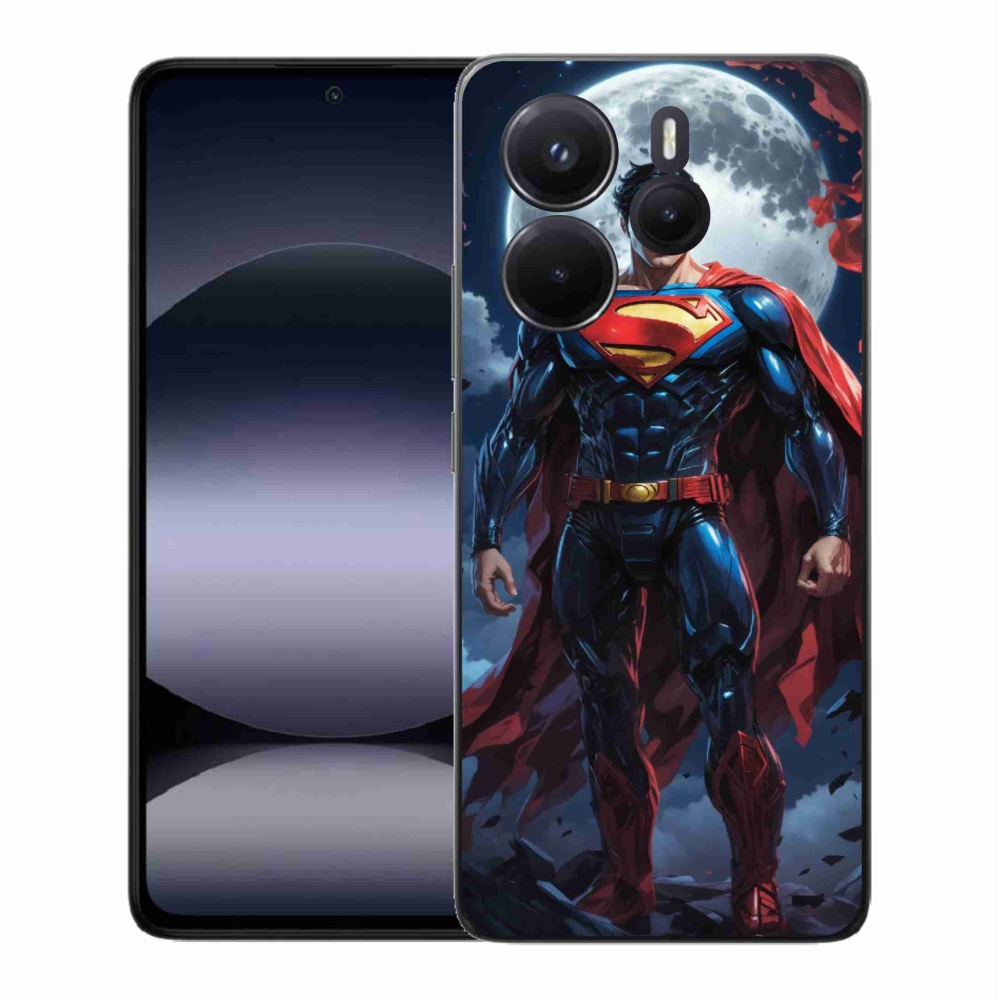 Gélový kryt mmCase na Xiaomi Redmi Note 14 - superman