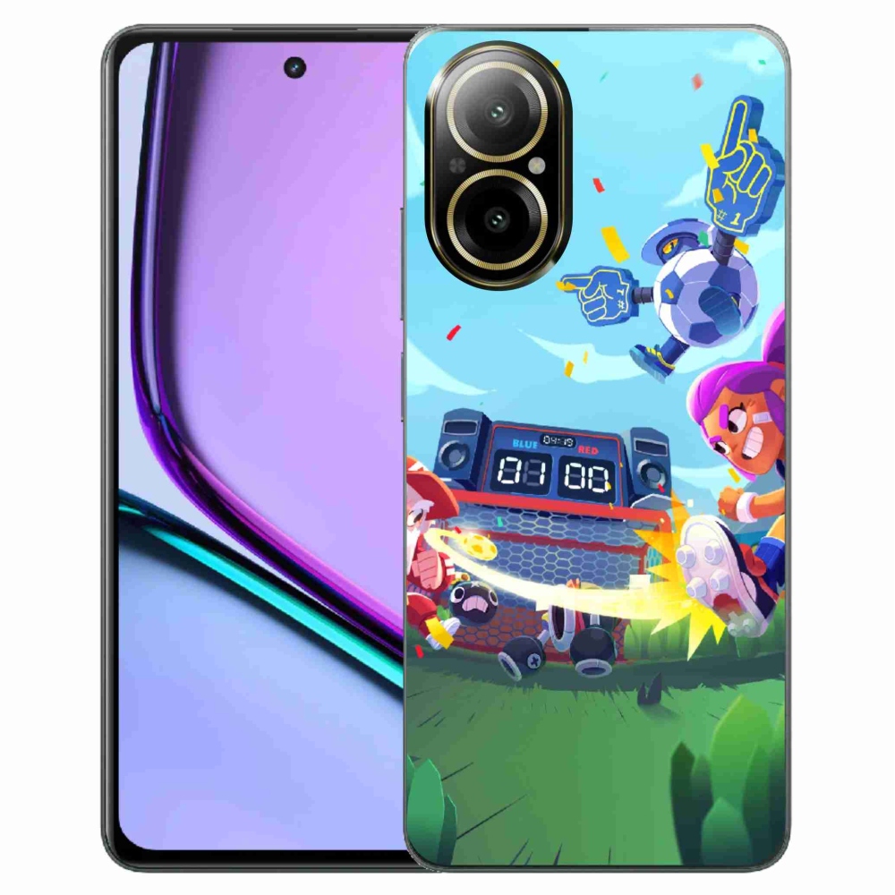 Gélový kryt mmCase na Realme C67 - brawl stars 1