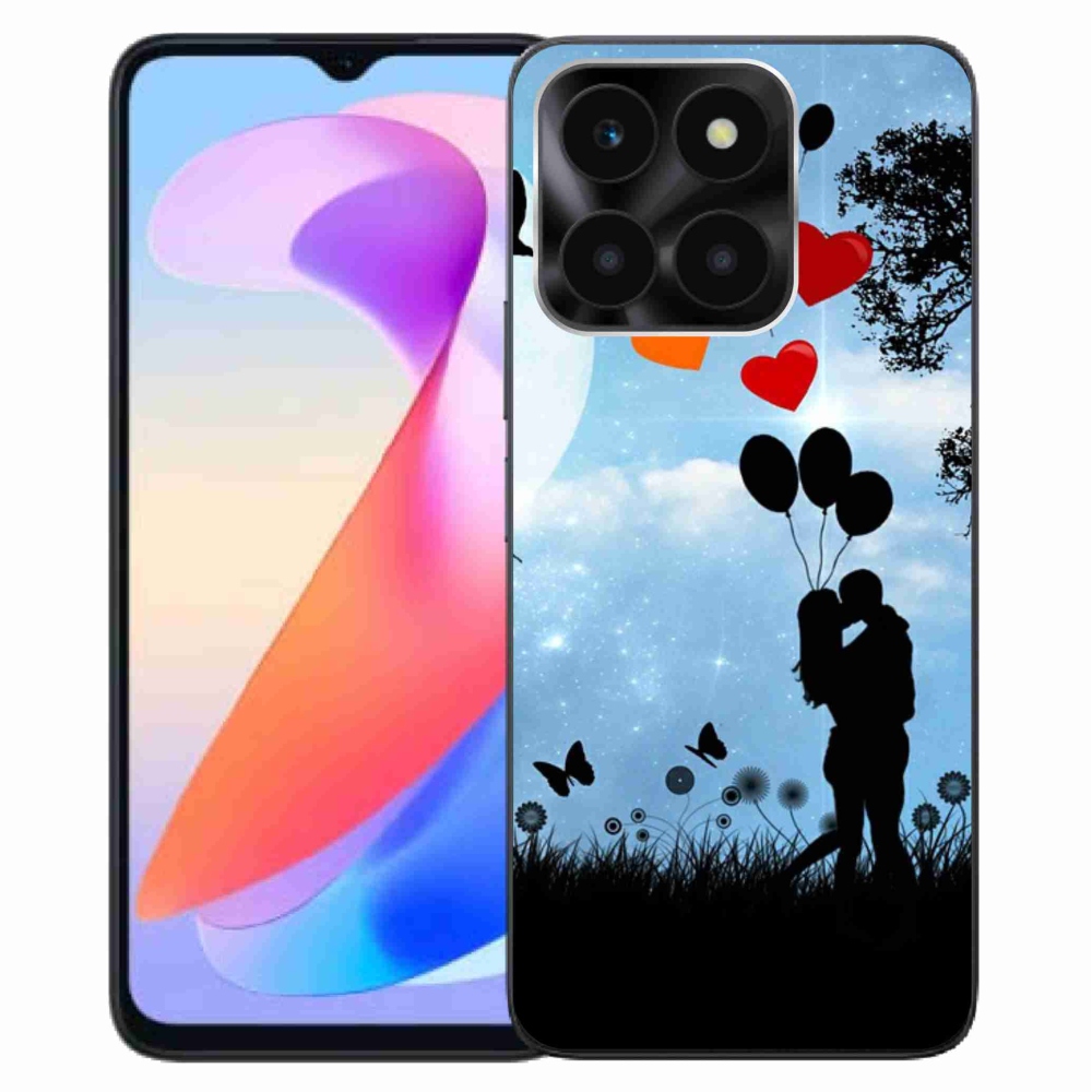 Gélový obal mmCase na Honor X6a - zamilovaný pár