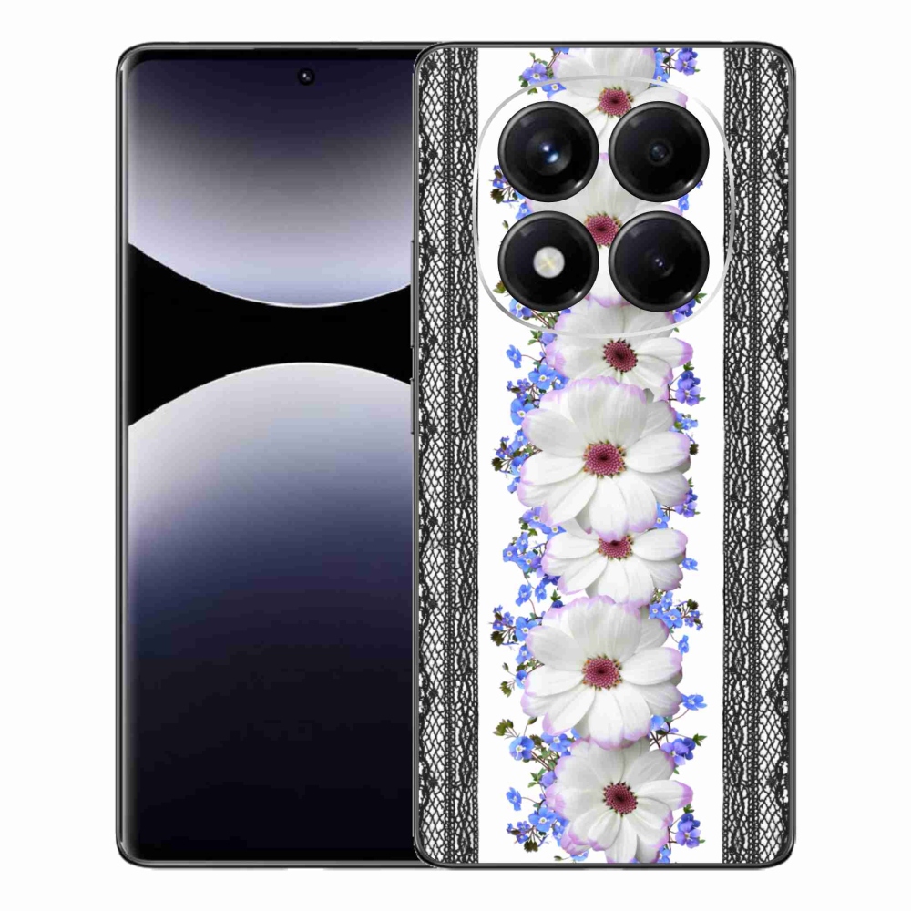 Gélový kryt mmCase na Xiaomi Redmi Note 14 Pro - kvety 8