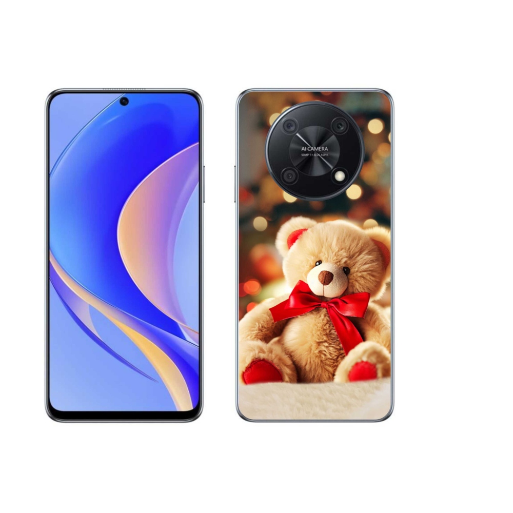 Gélový kryt mmCase na Huawei Nova Y90 - plyšový medvedík