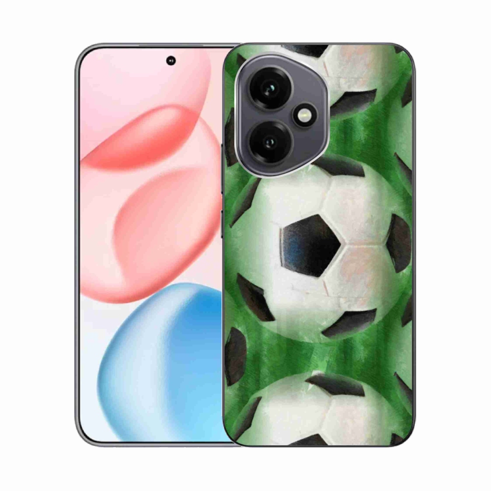 Gélový kryt mmCase na Honor 400 - futbalová lopta
