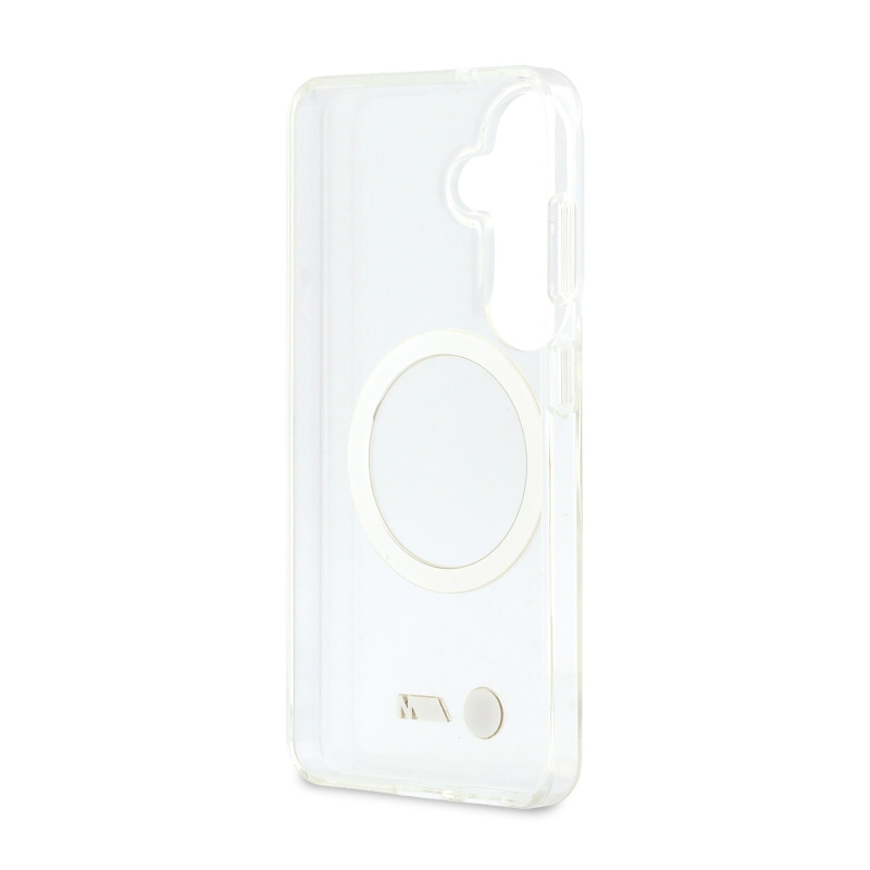 BMW M IML Metal Logo Magnetický zadný kryt pre Samsung Galaxy S26 Transparent