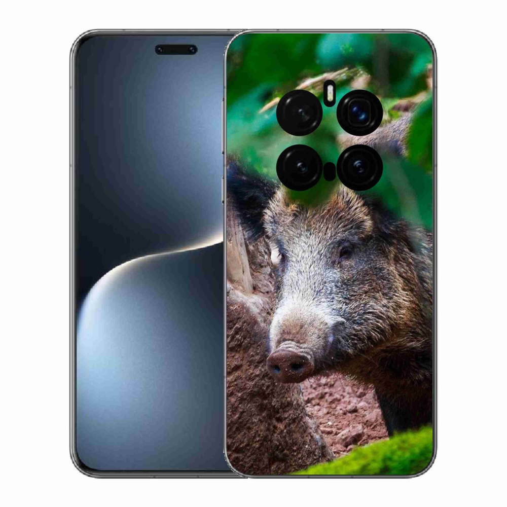 Gélový kryt mmCase na Honor Magic 7 Pro 5G - divoké prasa