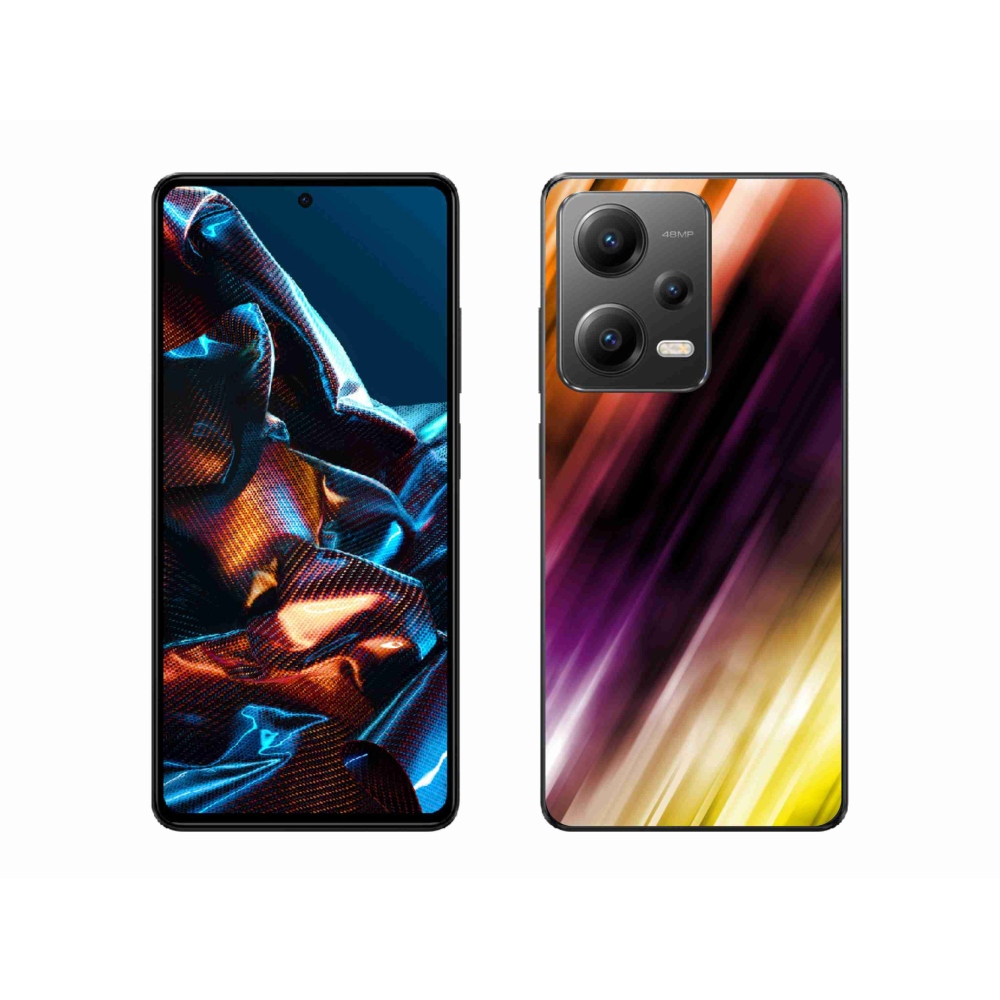 Gélový kryt mmCase na mobil Xiaomi Redmi Note 12 Pro 5G - abstraktný vzor 5