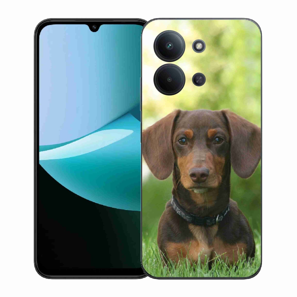 Gélový kryt mmCase na Xiaomi Redmi 15C 4G (171mm)/Poco C85 4G (171mm) - hnedý jazvečík