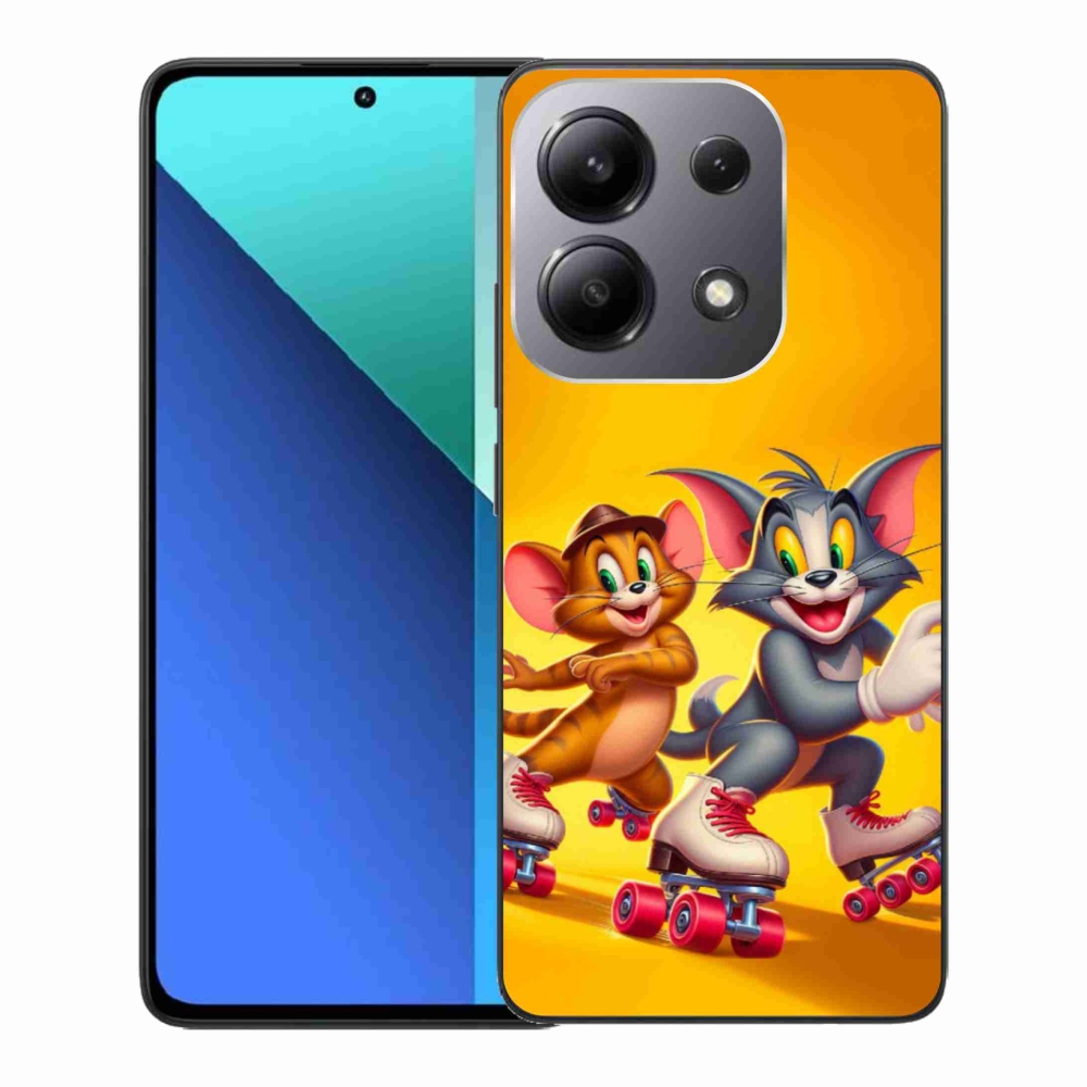 Gélový kryt mmCase na Xiaomi Redmi Note 13 - tom a jerry