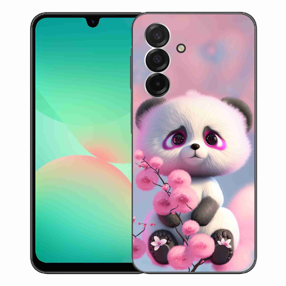Gélový kryt mmCase na Samsung Galaxy A26 5G - roztomilá panda 1