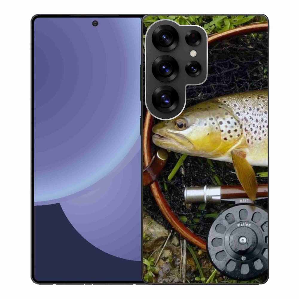 Gélový kryt mmCase na Samsung Galaxy S25 Ultra - pstruh 2