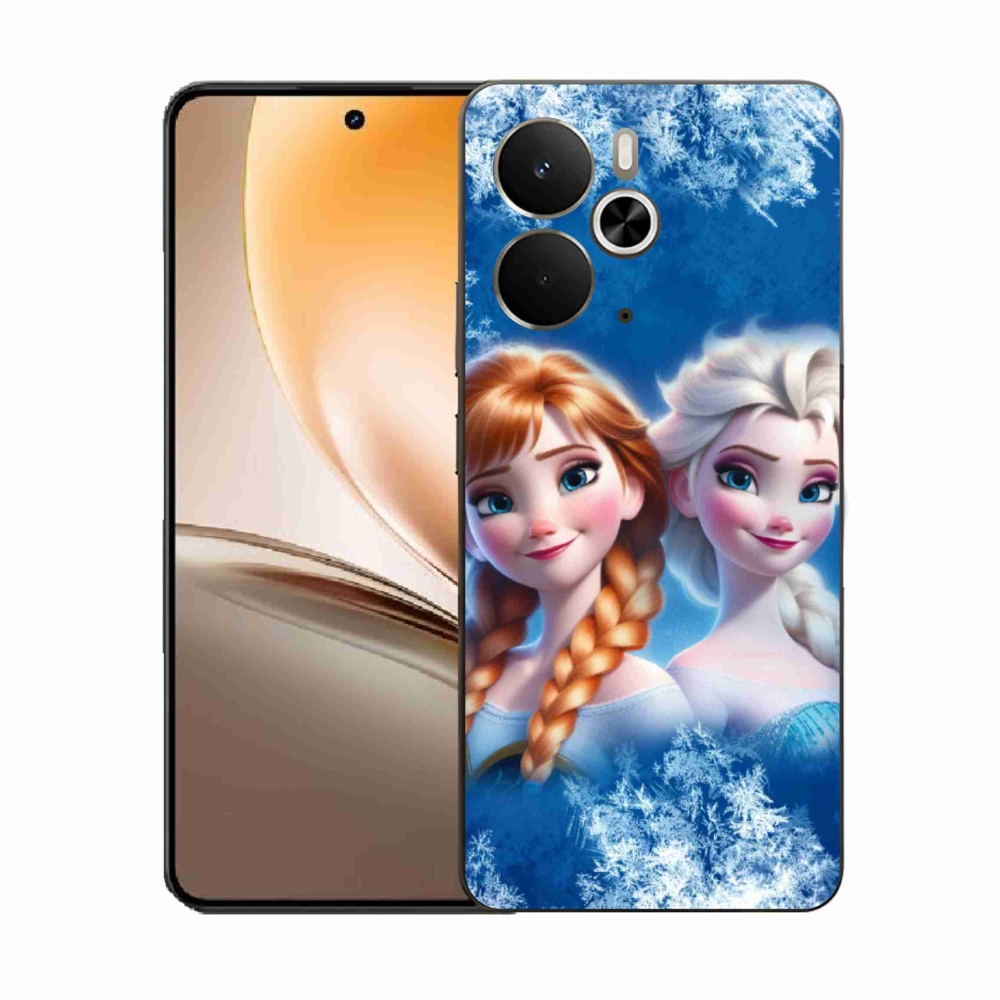 Gélový kryt mmCase na Realme 14 5G - ľadové kráľovstvo 2