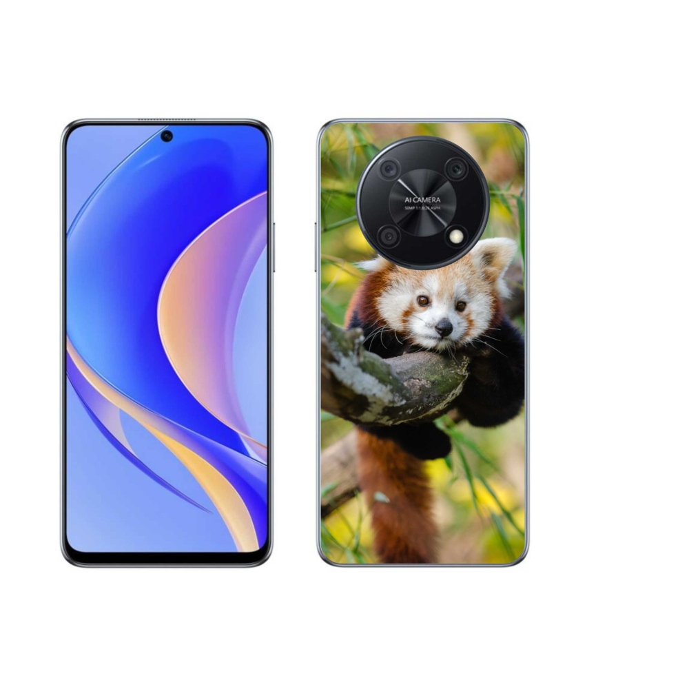 Gélový kryt mmCase na Huawei Nova Y90 - panda červená