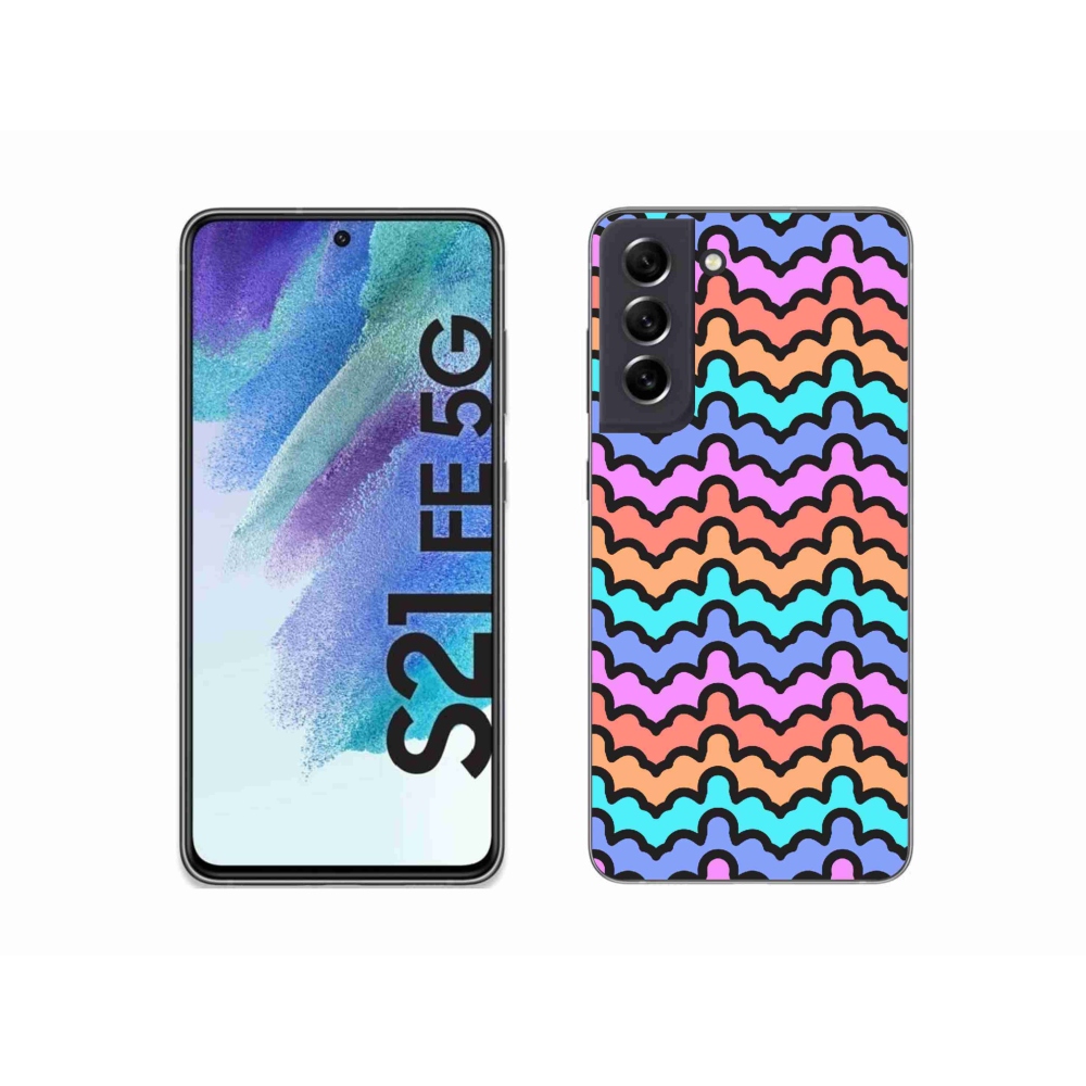 Gélový kryt mmCase na Samsung Galaxy S21 FE 5G - abstraktný motív 30