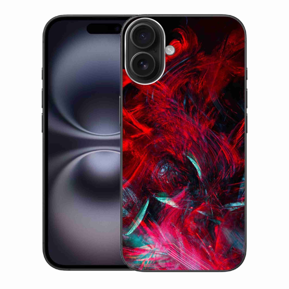 Gélový kryt mmCase na iPhone 16 Plus - abstrakt 16