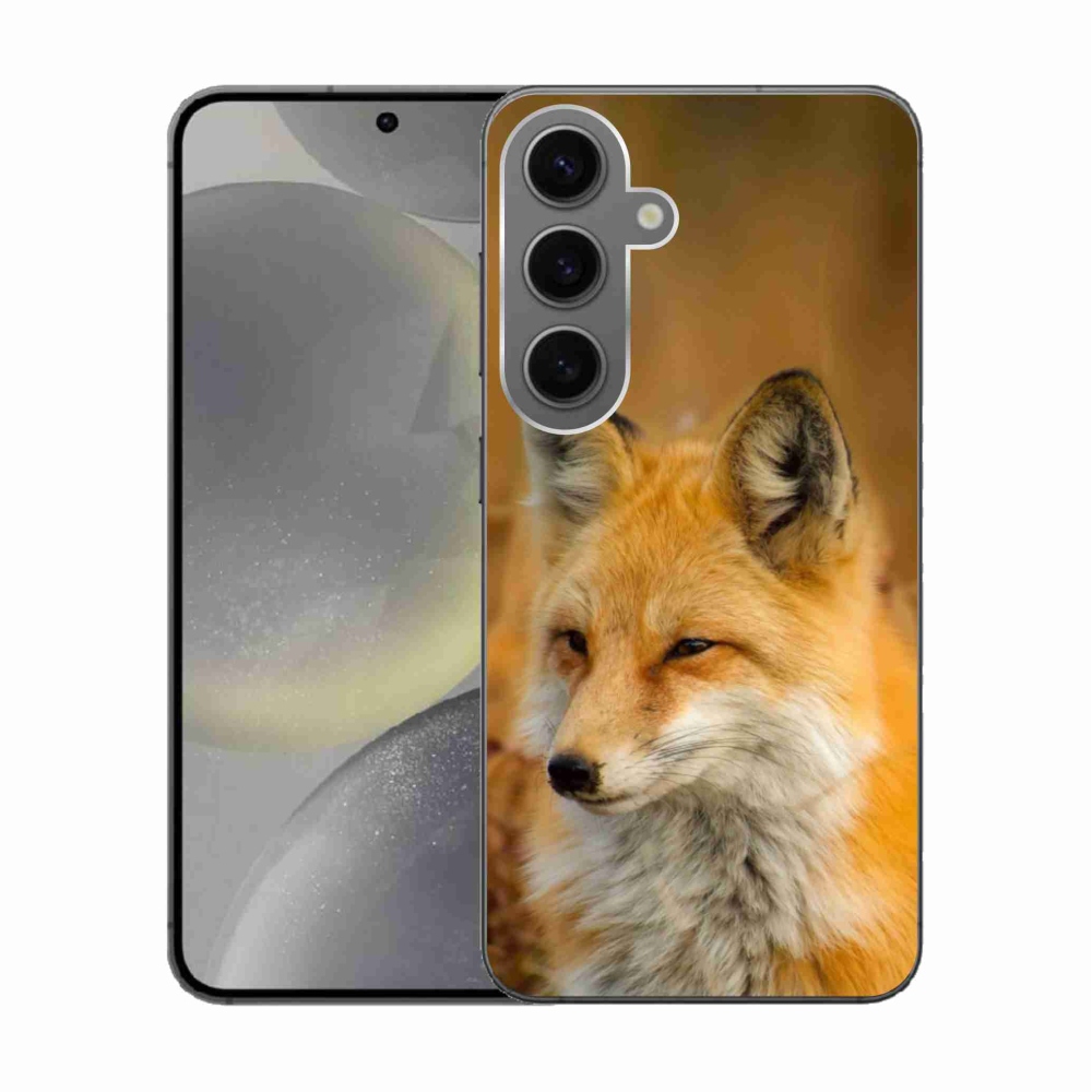 Gélový kryt mmCase na Samsung Galaxy S24 - líška