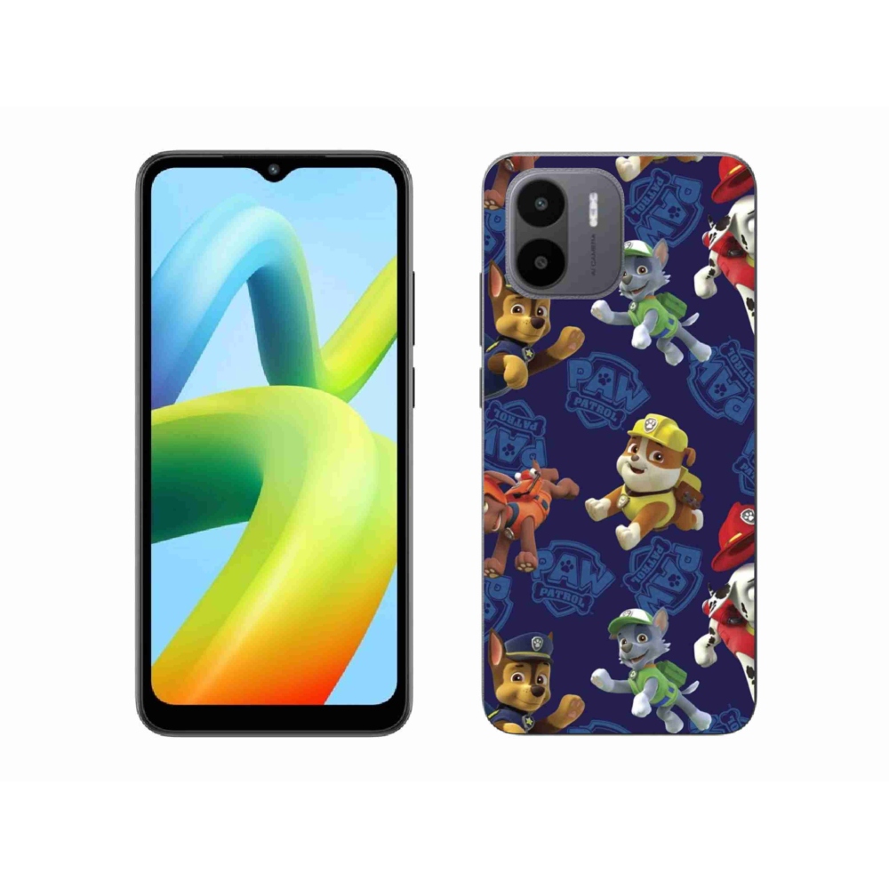 Gélový kryt mmCase na Xiaomi Redmi A1 - labková patrola 1