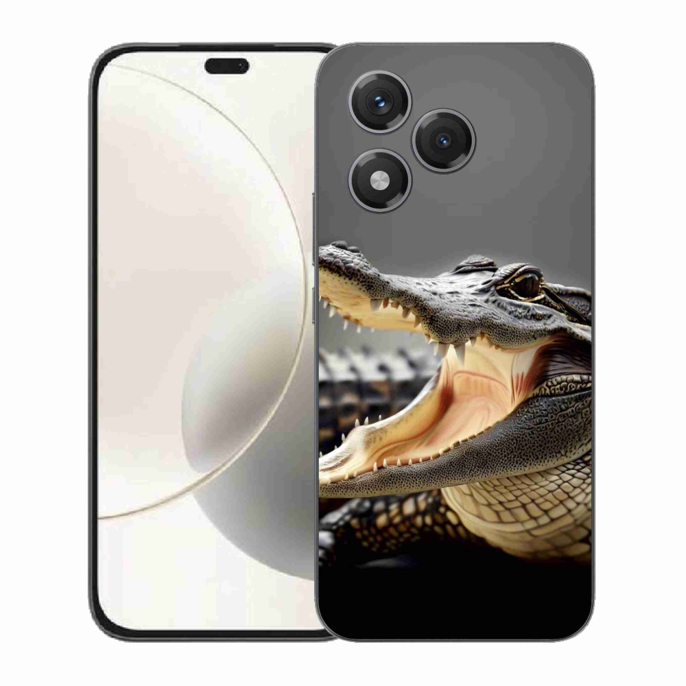 Gélový kryt mmCase na Honor 400 Lite - krokodíl