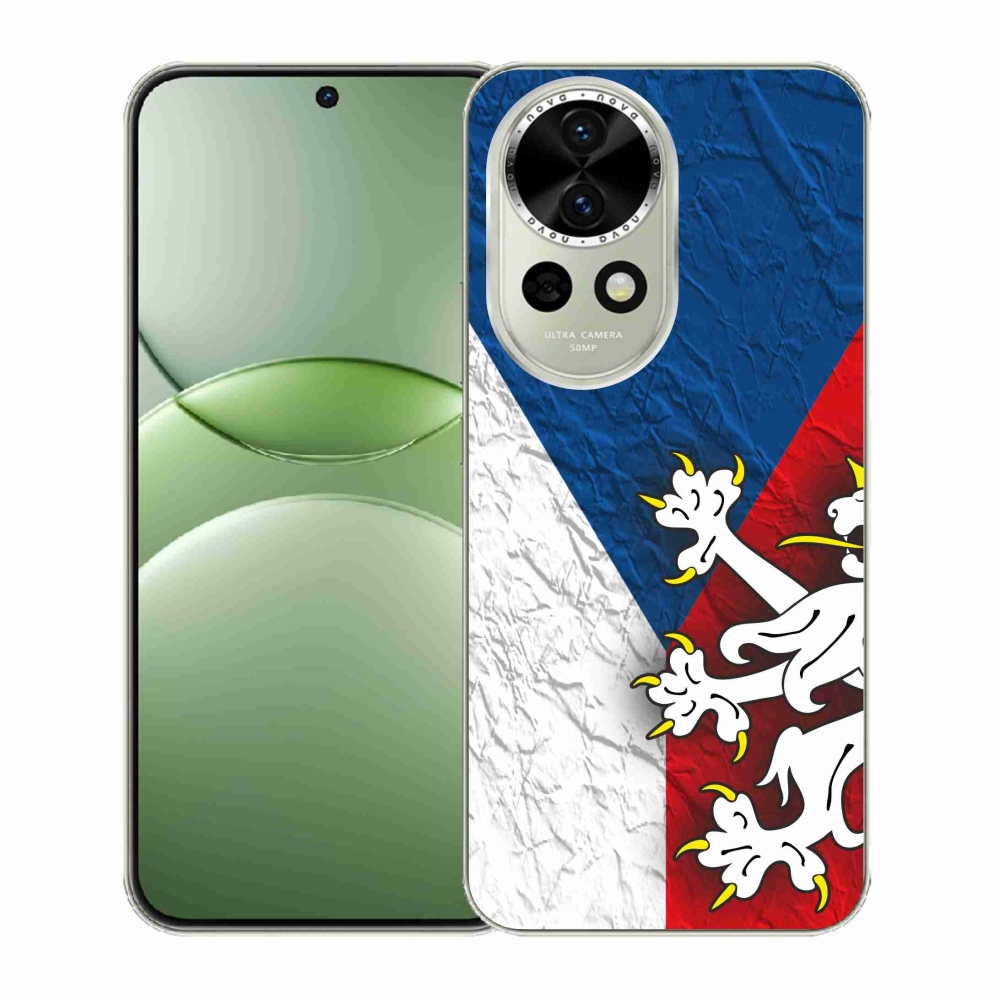 Gélový kryt mmCase na Huawei Nova 13 5G - česká vlajka 1