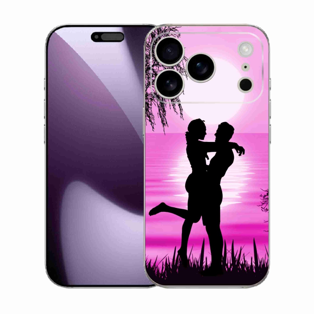 Gélový kryt mmCase na iPhone 17 Pro - západ slnka