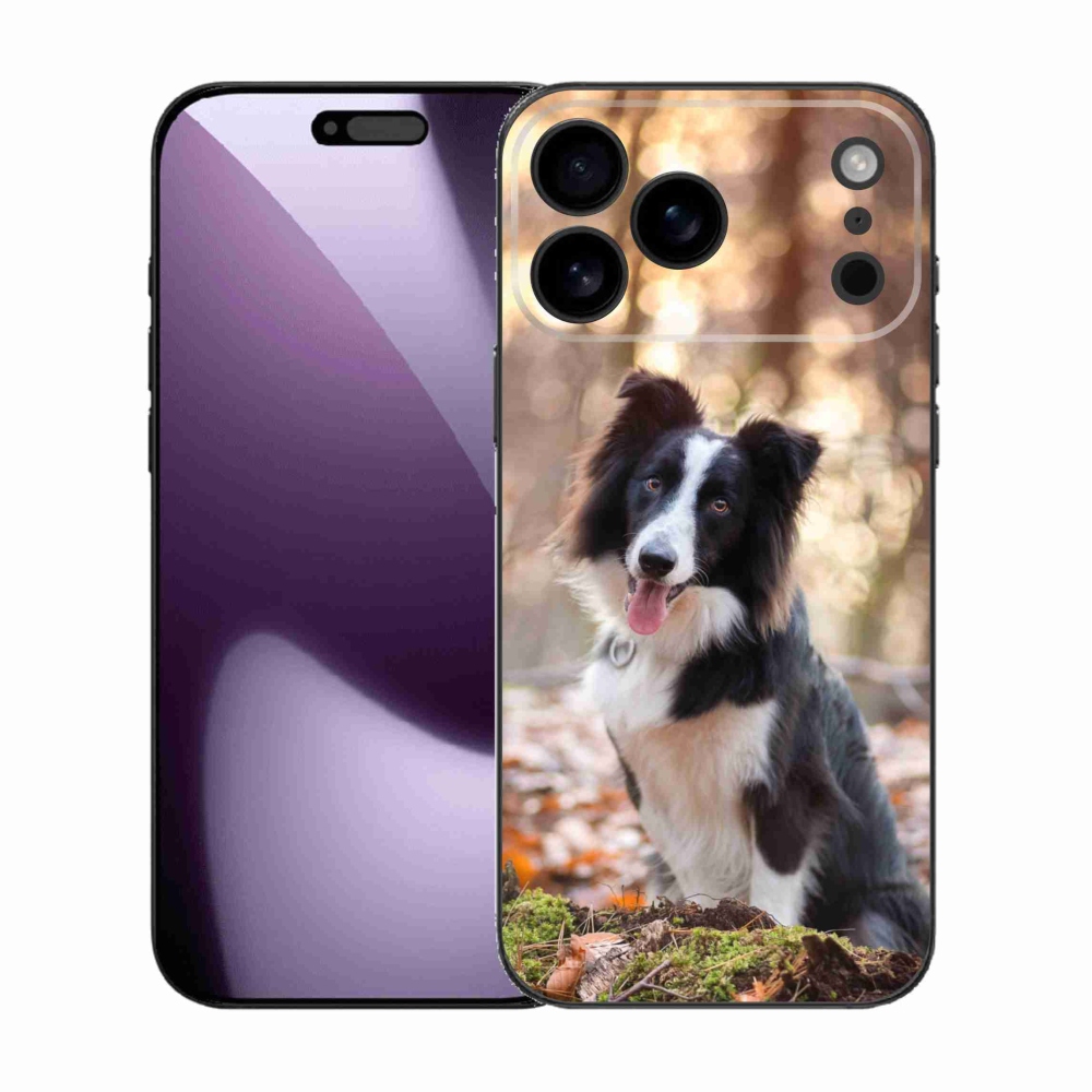 Gélový kryt mmCase na iPhone 17 Pro Max - border kólia 1