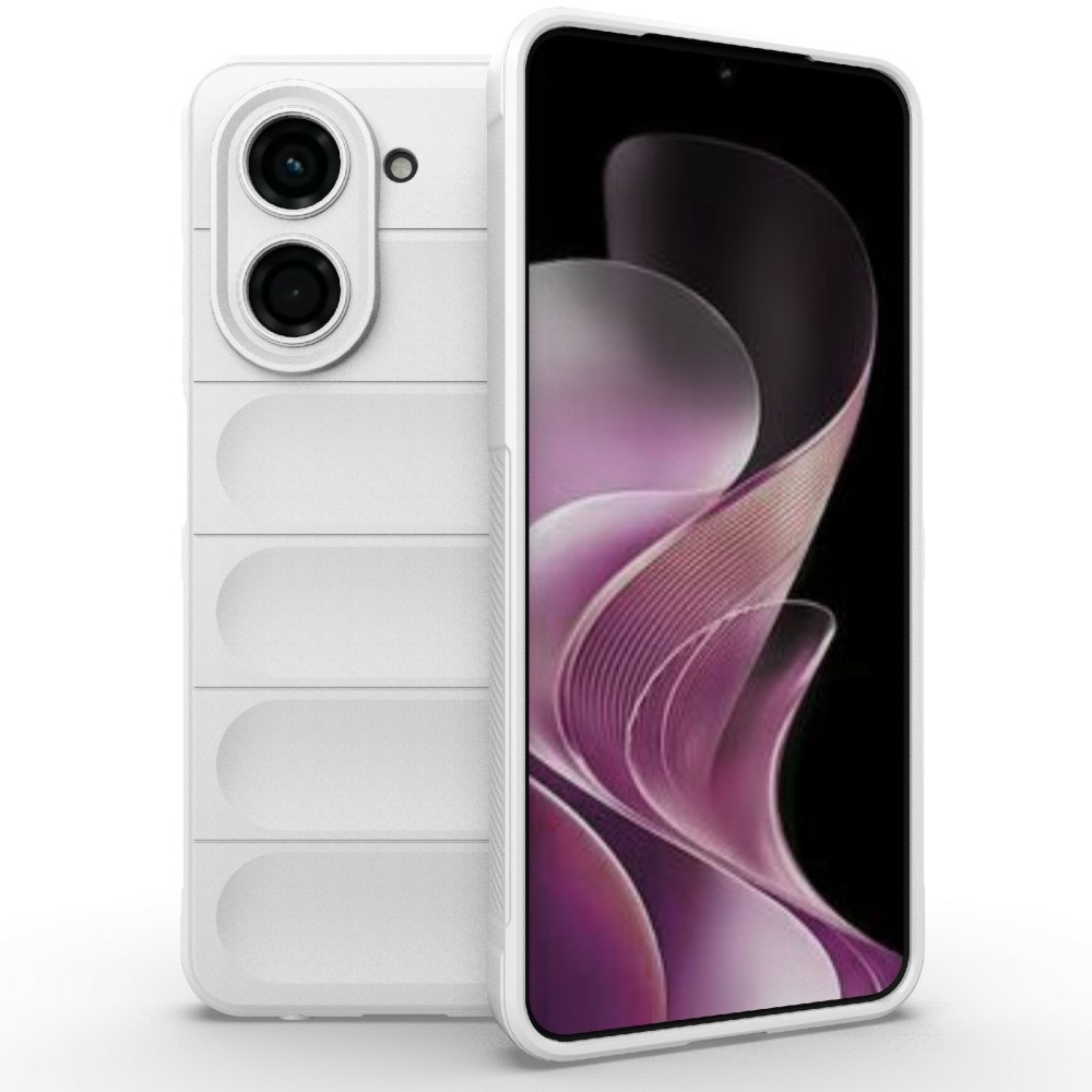 Rugg odolný gélový obal na Xiaomi Redmi A5 (171.7x77.8x8.3mm) - biely