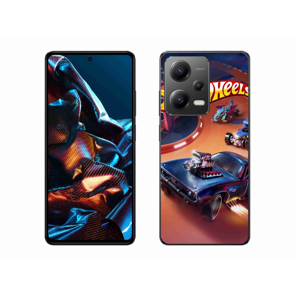 Gélový kryt mmCase na Xiaomi Redmi Note 12 Pro 5G - hot wheels