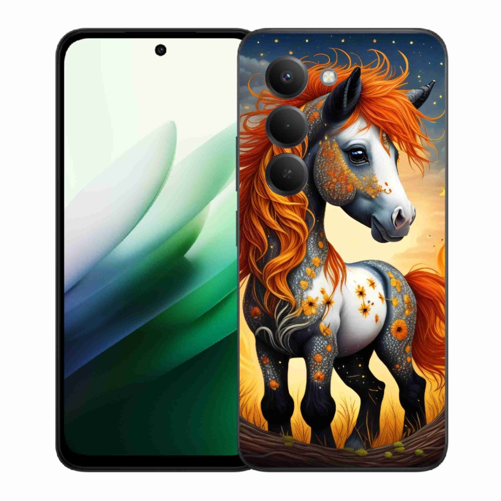 Gélový kryt mmCase na Xiaomi Redmi 15 5G (169mm) - farebný poník