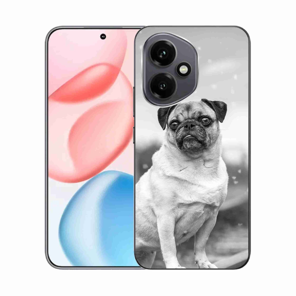 Gélový kryt mmCase na Honor 400 - mops