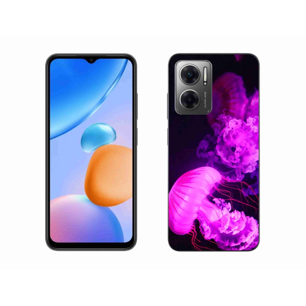 Gélový kryt mmCase na Xiaomi Redmi 10 5G - medúza 1