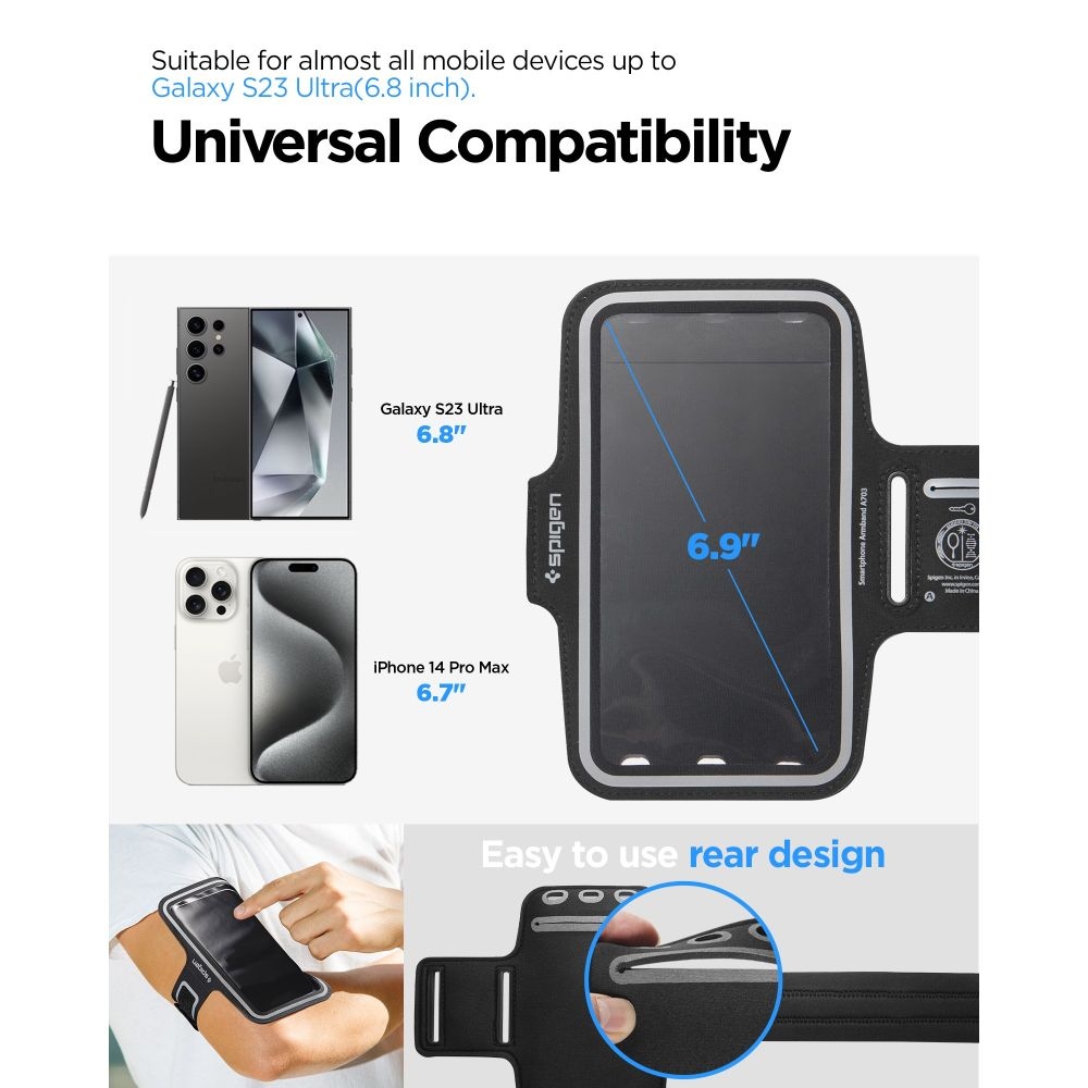 Spigen A703 Dynamic Shield športové puzdro na paži