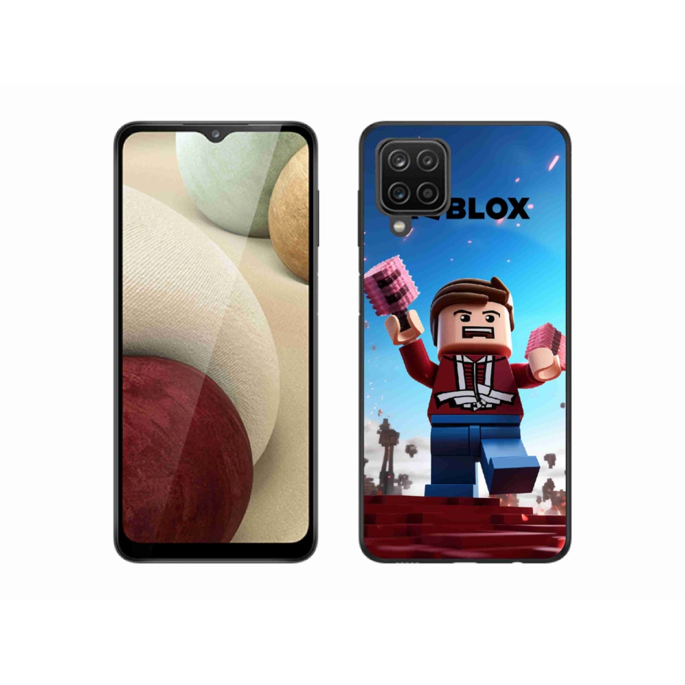 Gélový kryt mmCase na Samsung Galaxy A12 - roblox 2