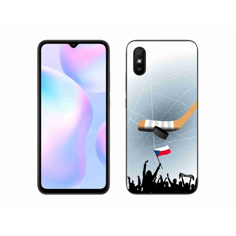 Gélový kryt mmCase na Xiaomi Redmi 9AT - fanúšikovia hokeja
