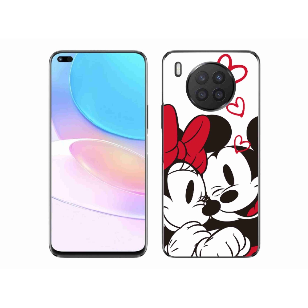 Gélový kryt mmCase na Huawei Nova 8i - minnie a mickey