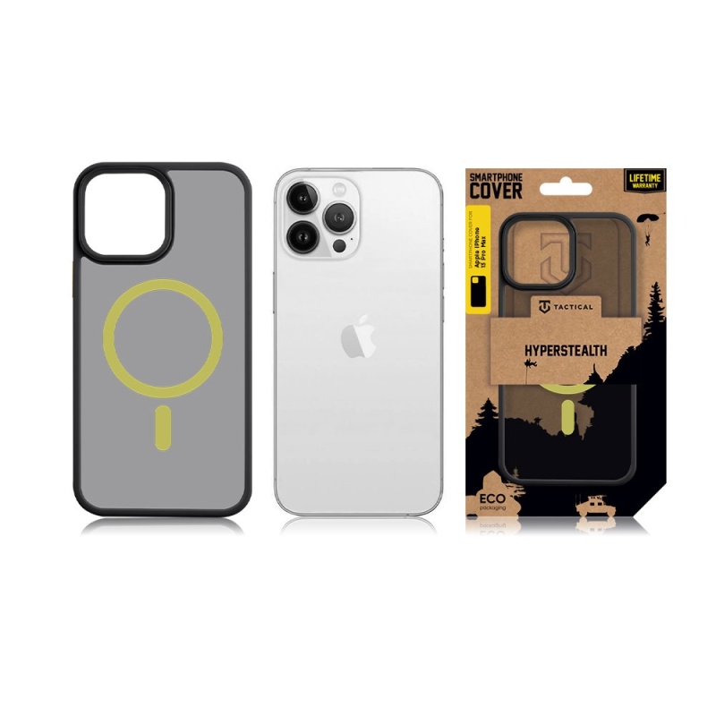 Tactical MagForce Hyperstealth 2.0 Kryt pre iPhone 13 Pro Max Black/Yellow