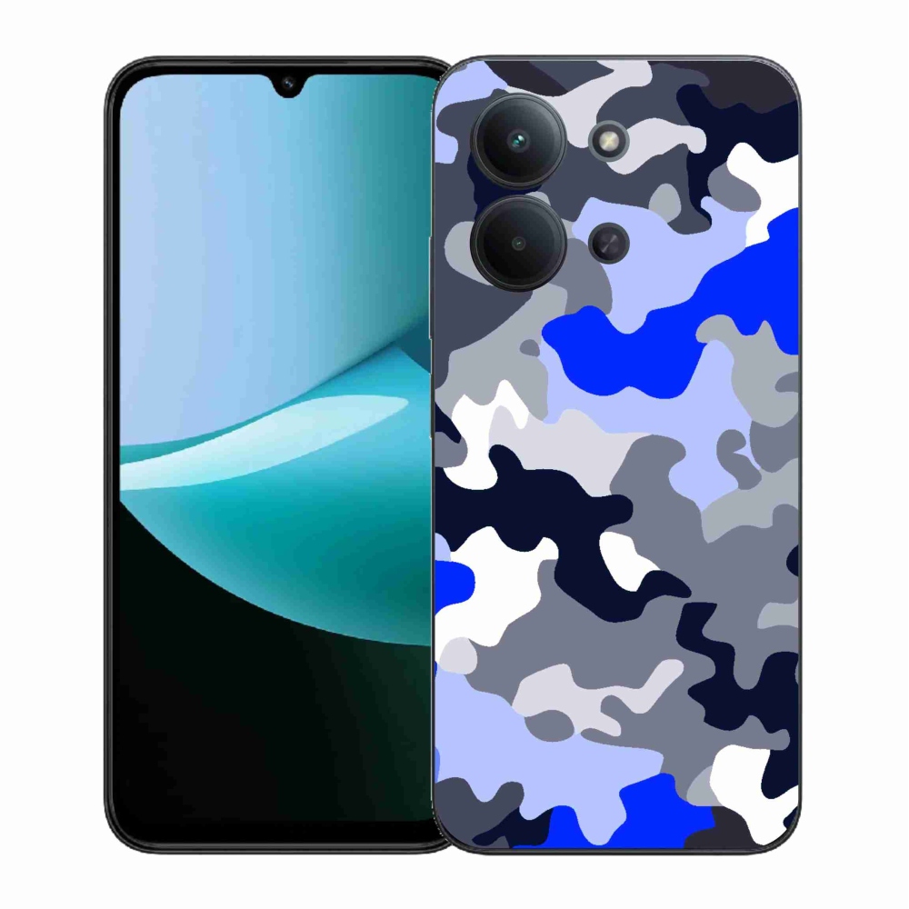 Gélový kryt mmCase na Xiaomi Redmi 15C 4G (171mm)/Poco C85 4G (171mm) - maskáčový vzor 8