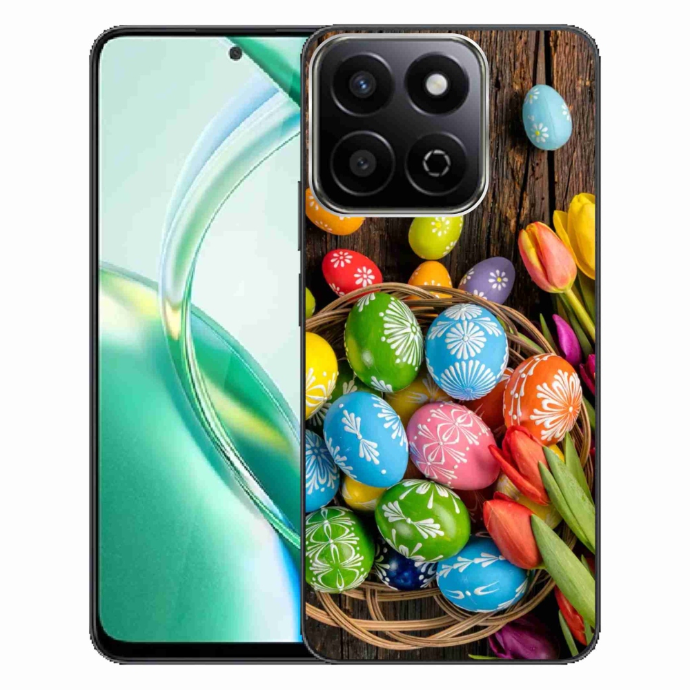 Gélový kryt mmCase na Honor 200 Smart 5G - veľkonočné vajíčka