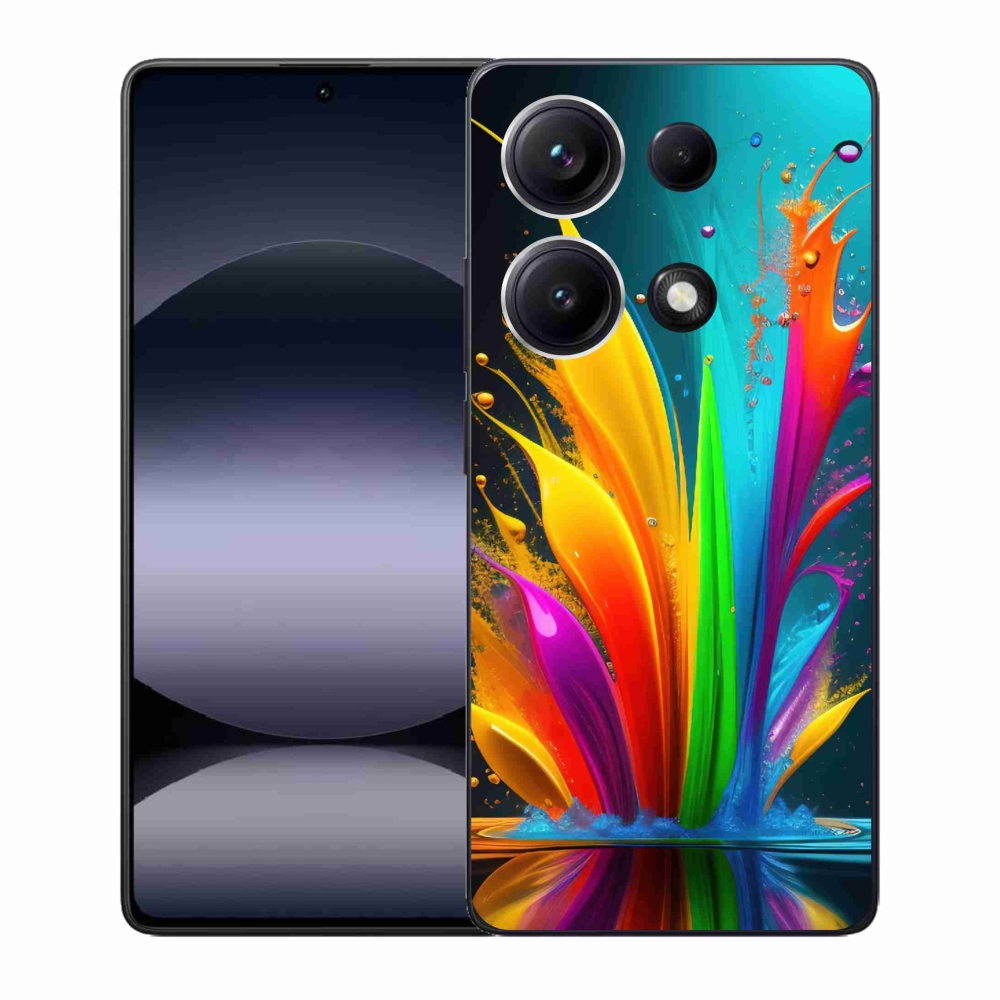 Gélový kryt mmCase na Xiaomi Redmi Note 14S - abstraktný motív 1