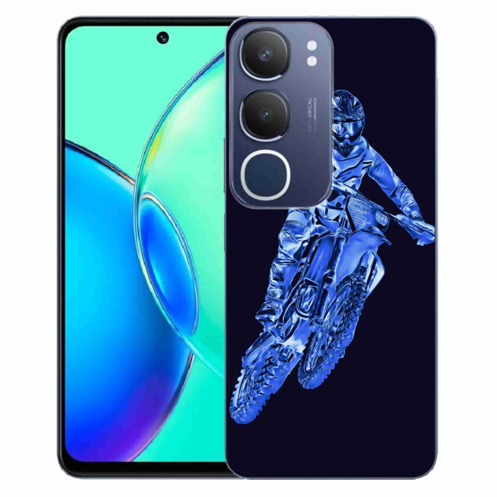 Gélový kryt mmCase na Vivo Y19s - motocross 1