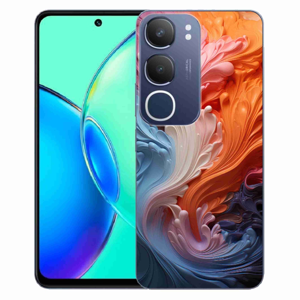 Gélový kryt mmCase na Vivo Y19s - abstraktný motív 8