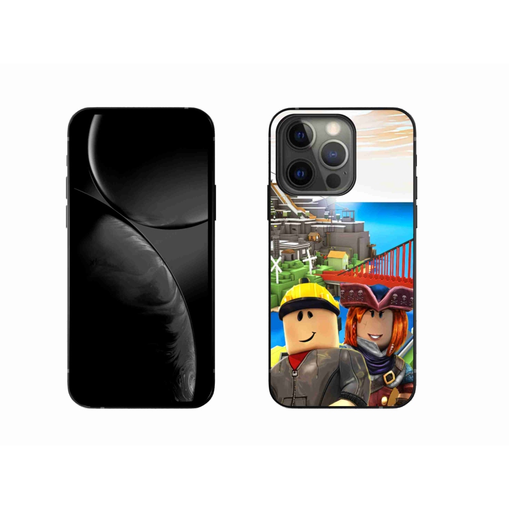 Gélový kryt mmCase na iPhone 13 Pro 6.1 - roblox 1