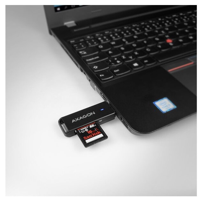 Axagon Superspeed USB Čítačka SD/microSDKaret