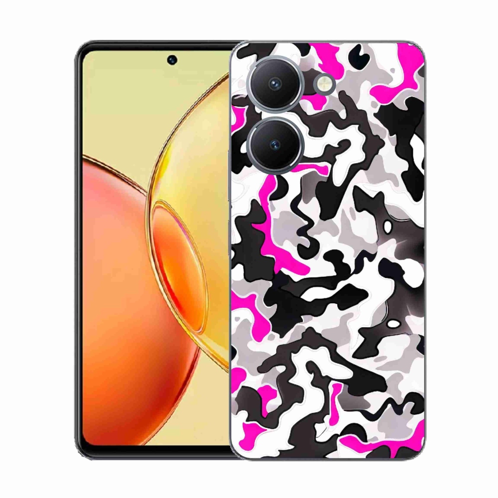 Gélový kryt mmCase na Vivo Y36 - maskáčový vzor 5